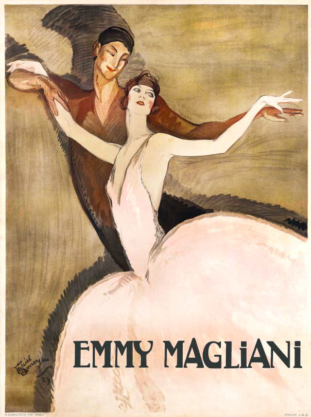 Emmy Magliani, 1923