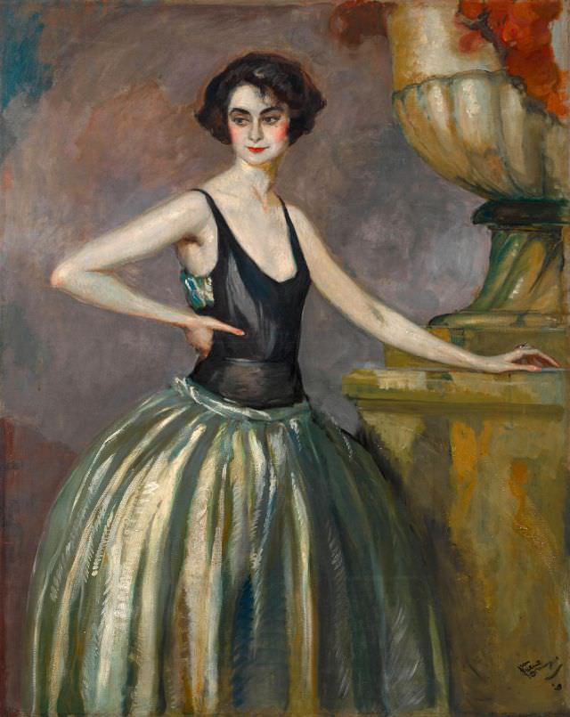 Portrait de femme au tutu, 1920