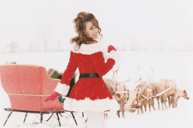 Mariah Carey's 1994 'Merry Christmas' Photos: Blending Music and Visual Artistry