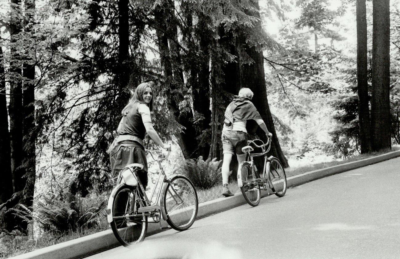 Stanley Park, Vancouver, 1970.