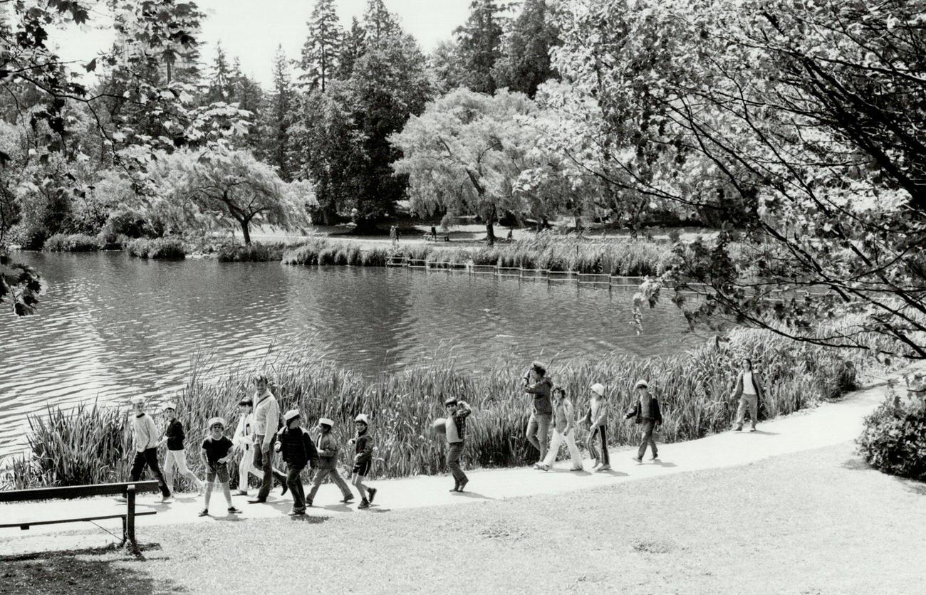 Canada, British Columbia, Vancouver, Stanley Park, 1900.