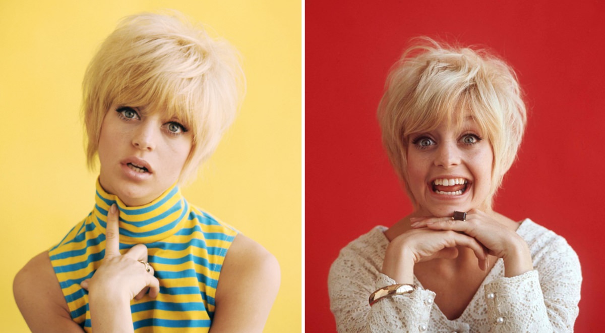 Goldie Hawn short hairstyle
