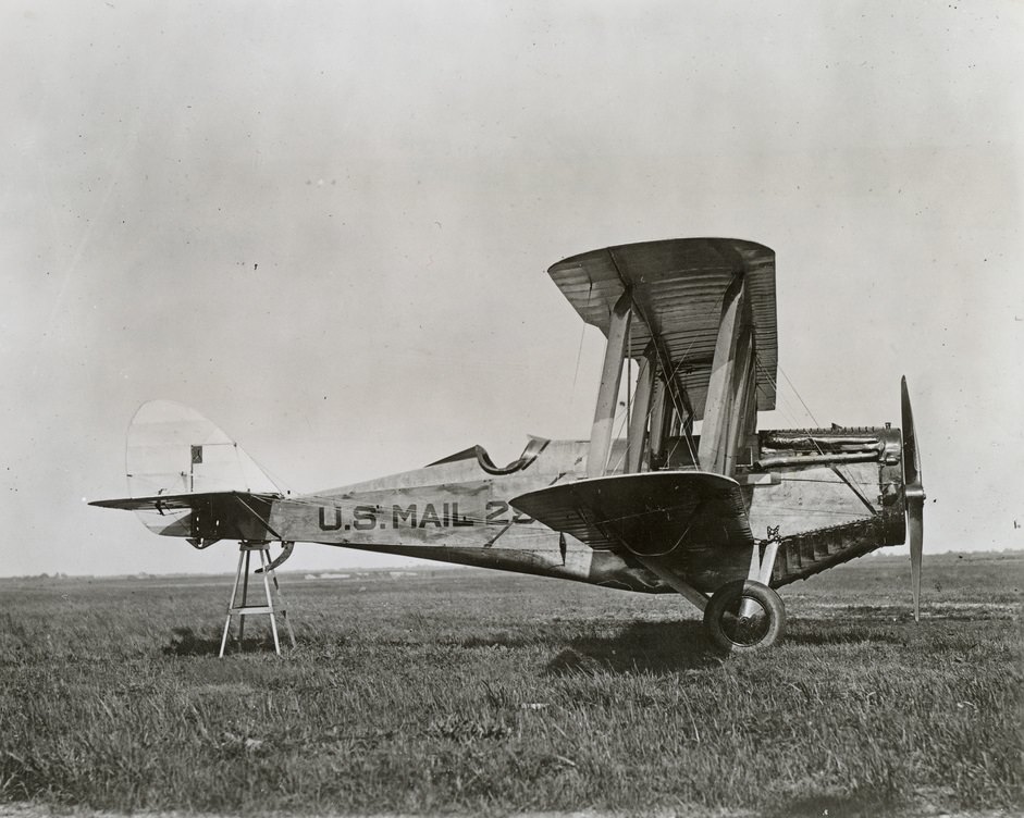 Modified de Havilland airmail plane #299, 1920.