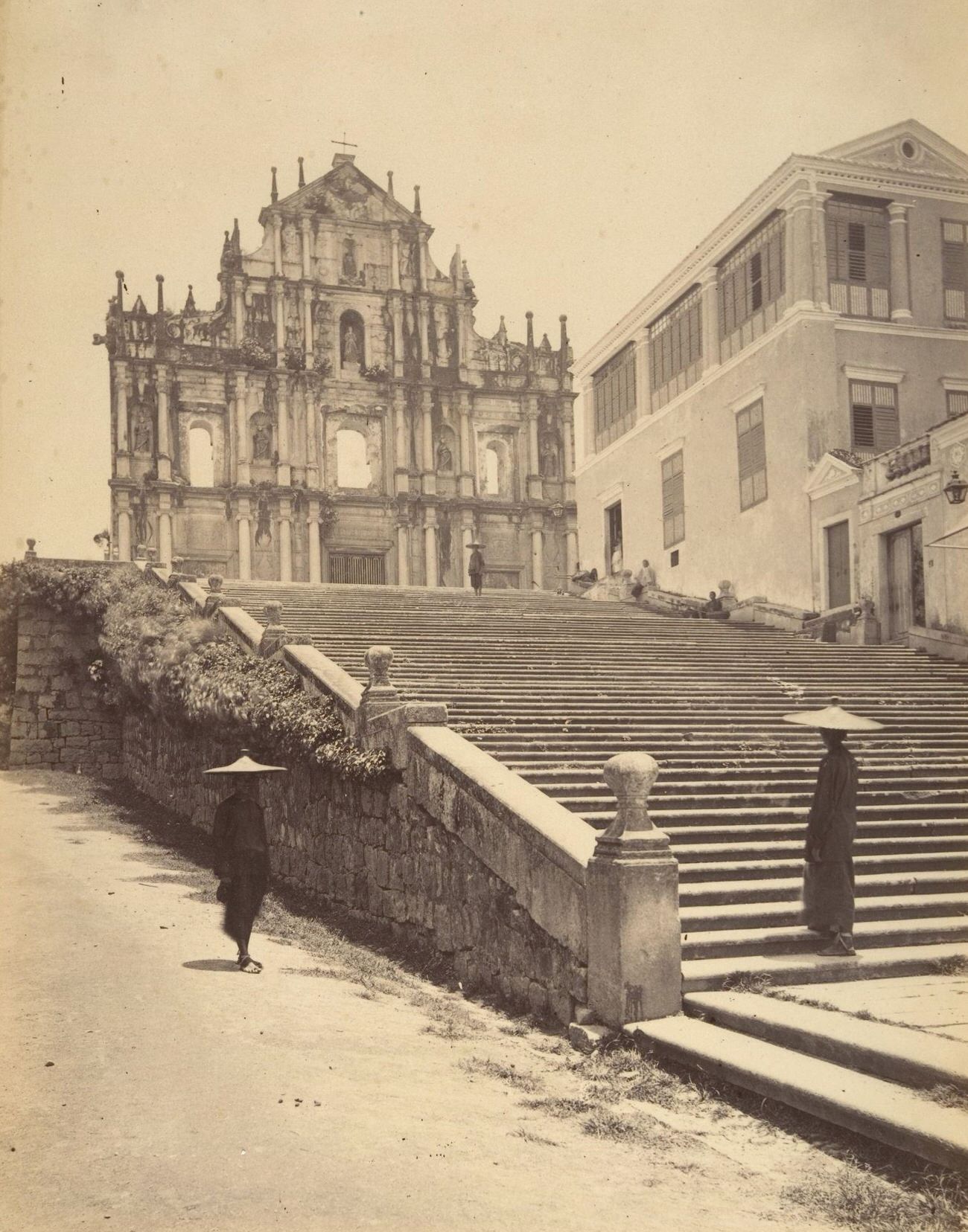 St. Paul's Cathedral, Macao, 1869