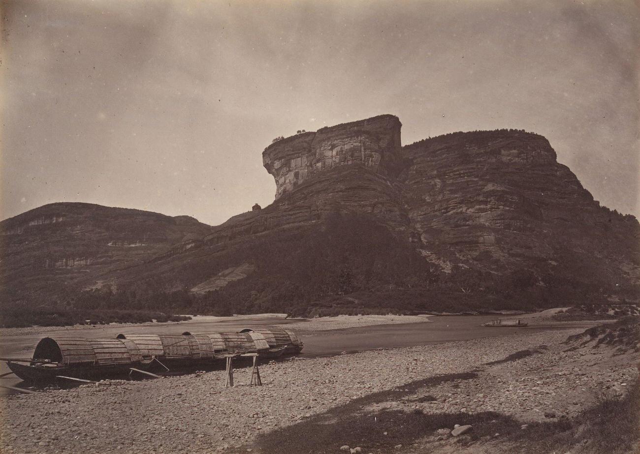 Temple of Tai-wang at Wu ü near Sing Chang Tea Mart, 1869