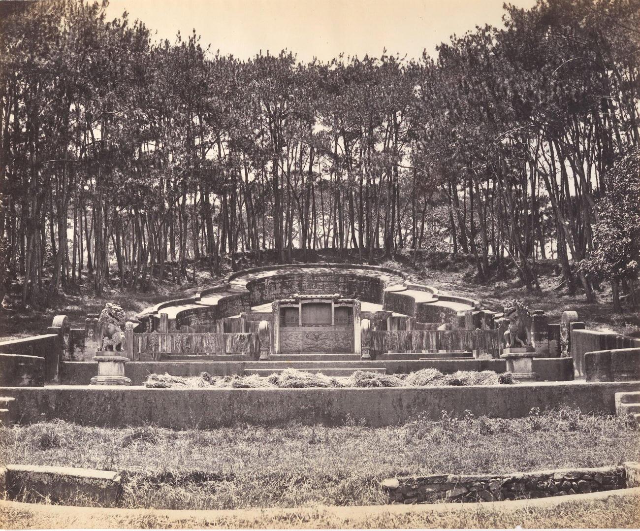 Mandarin Grave at Foochow, 1869