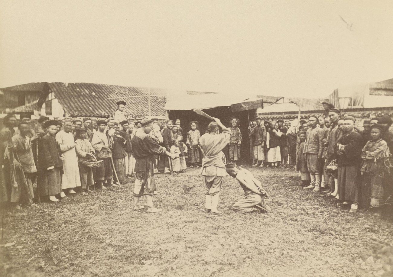 An Execution in Canton, China, 1860s