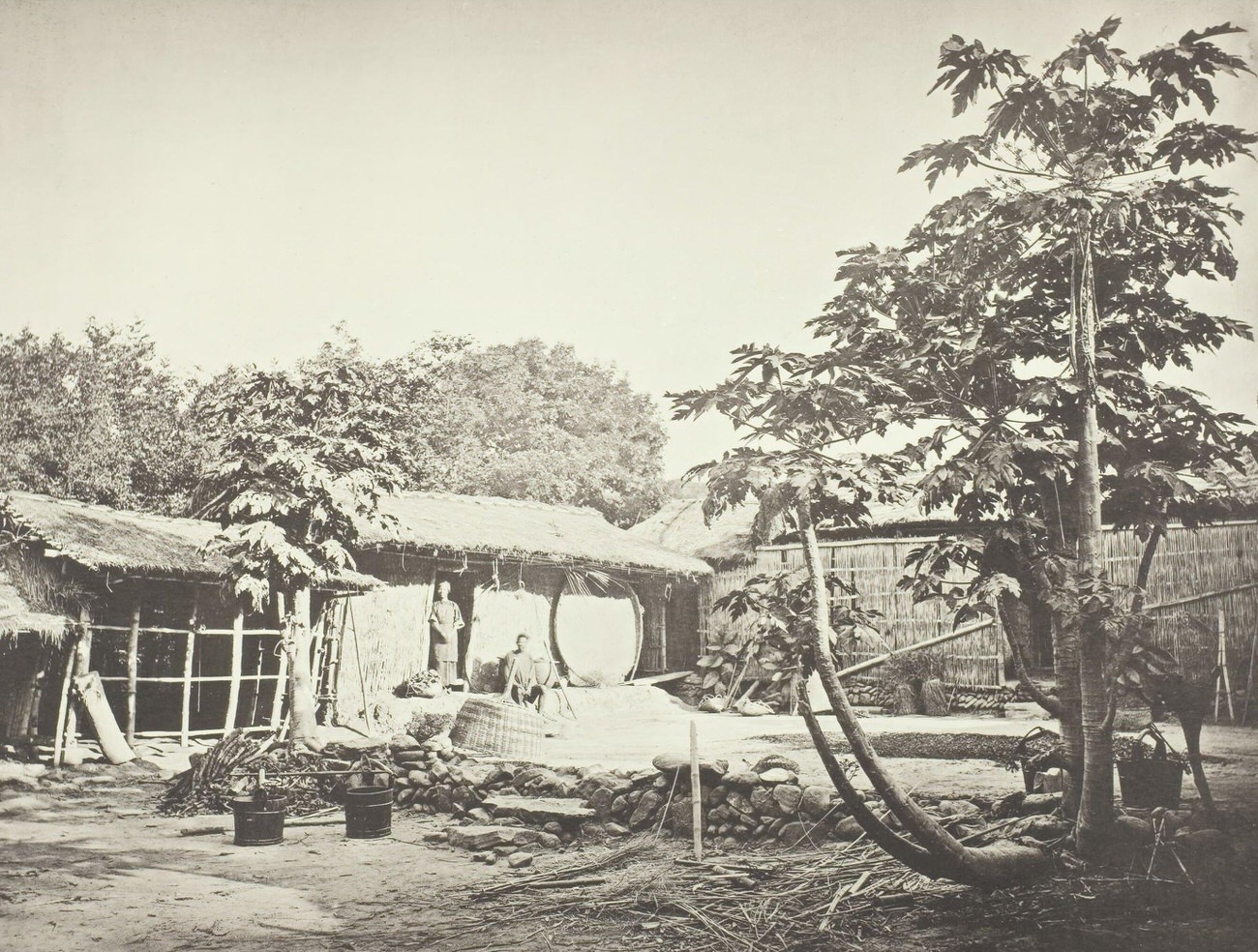 A Pepohoan Dwelling, 1868