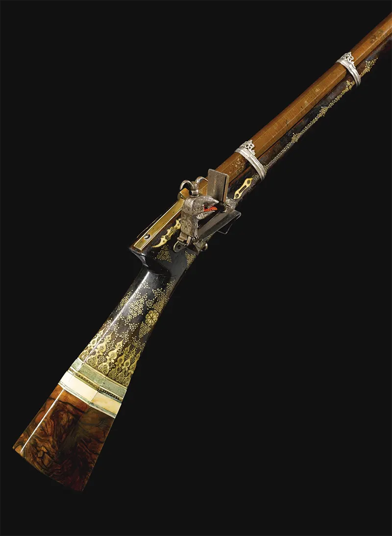 Ottoman ivory-inlaid miquelet rifle