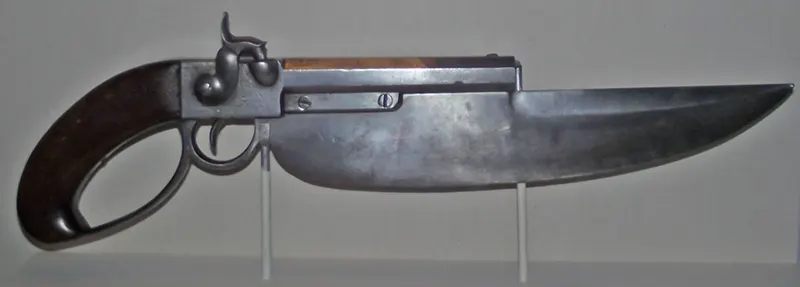 Elgin cutlass pistol (1837)