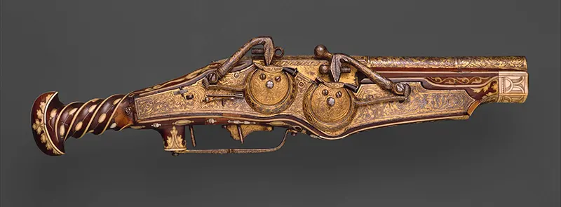 Double-Barreled Wheellock Pistol Made for Emperor Charles (1540)