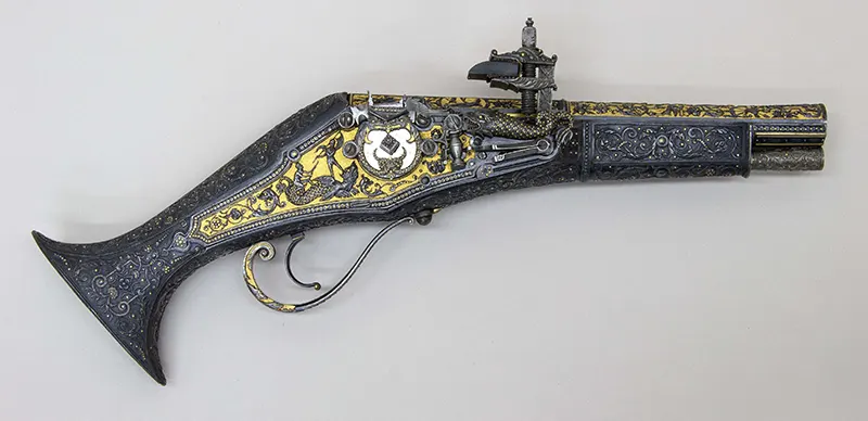 Wheellock pistol made for Maximilian I of Bavaria (1600)