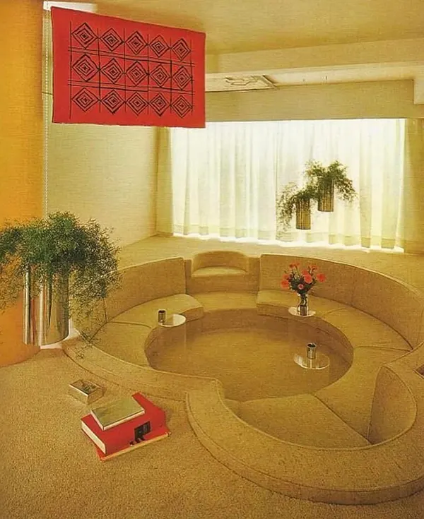 The Enduring Allure of 1960s and 1970s Conversation Pits