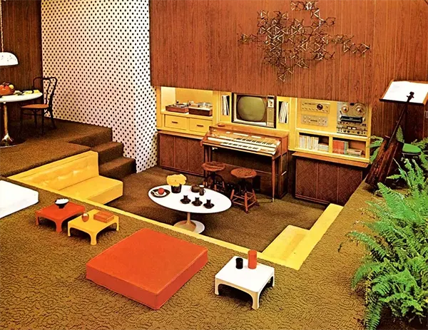 The Enduring Allure of 1960s and 1970s Conversation Pits