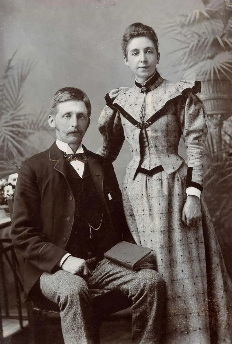 Victorian couple