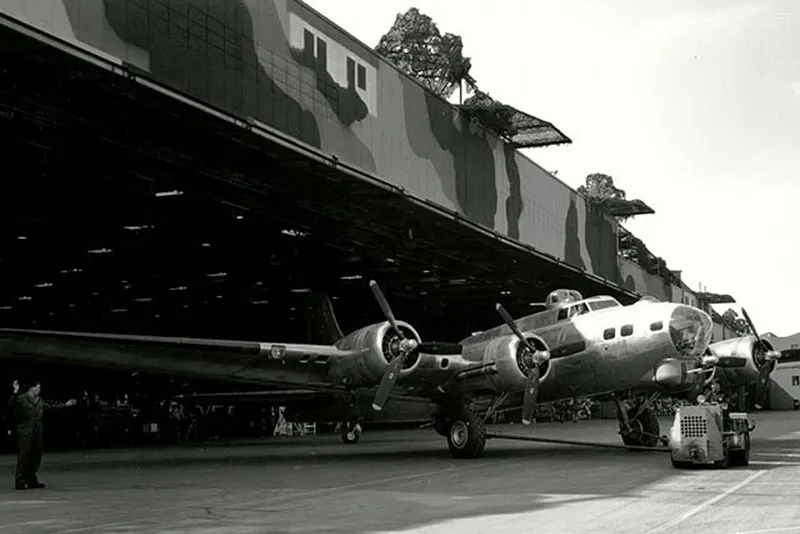 During WWII a Fake Rooftop Town was Built to hide Boeing’s Factory from Potential Japanese Air Strikes