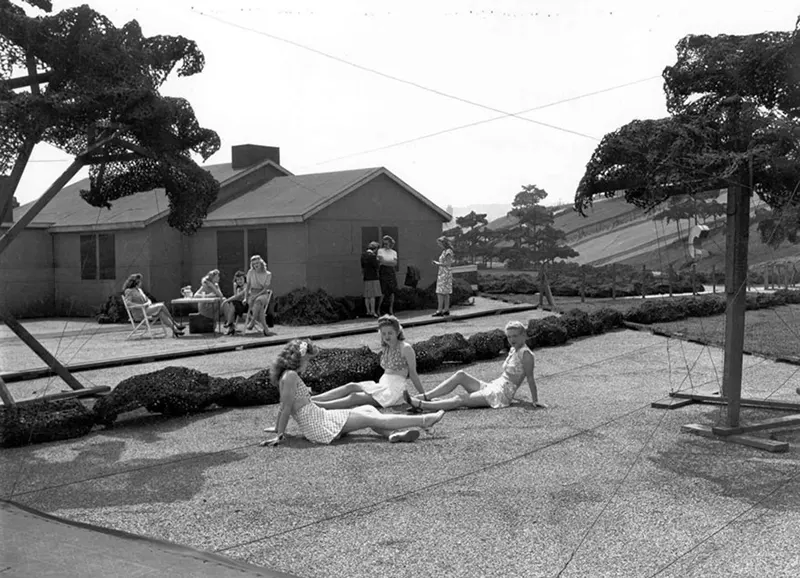 During WWII a Fake Rooftop Town was Built to hide Boeing’s Factory from Potential Japanese Air Strikes