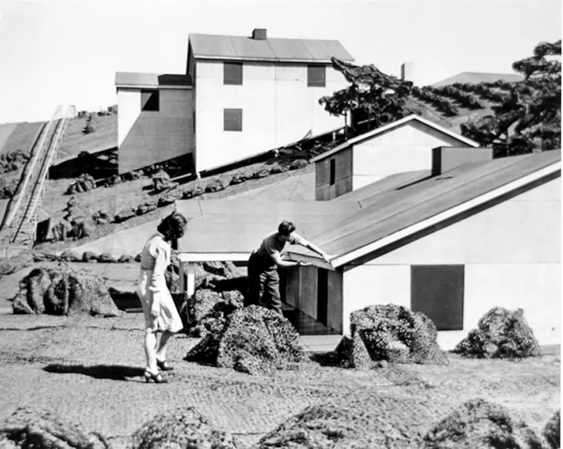 During WWII a Fake Rooftop Town was Built to hide Boeing’s Factory from Potential Japanese Air Strikes