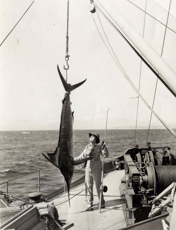 Hooked on History: Fishermen and Their Impressive Catches in Historical Photos