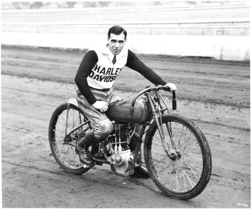 Historical Photos of Harley-Davidson Motorcycles and Production in Their Infancy from the Early 20th Century