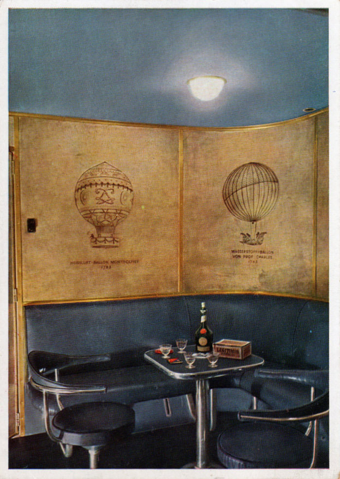 Smoking Room on LZ-129 Hindenburg