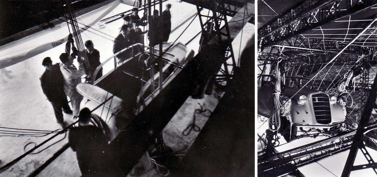 Cargo Storage Along Hindenburg’s Keel