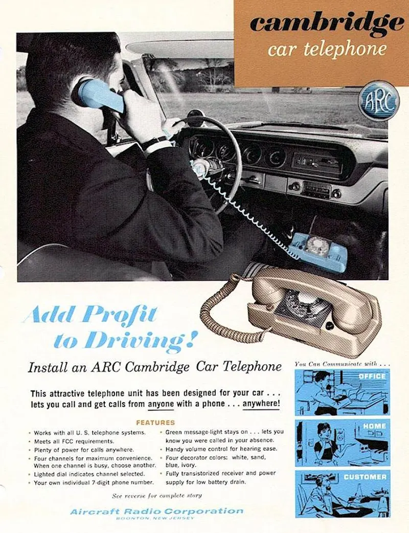 Dialing Through Decades: A Photo History of Car Phones from the 1940s to 1980s