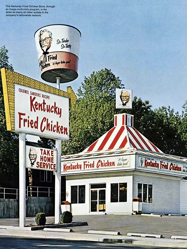 KFC Menus and Advertising: A Journey from the 1950s to the 1980s
