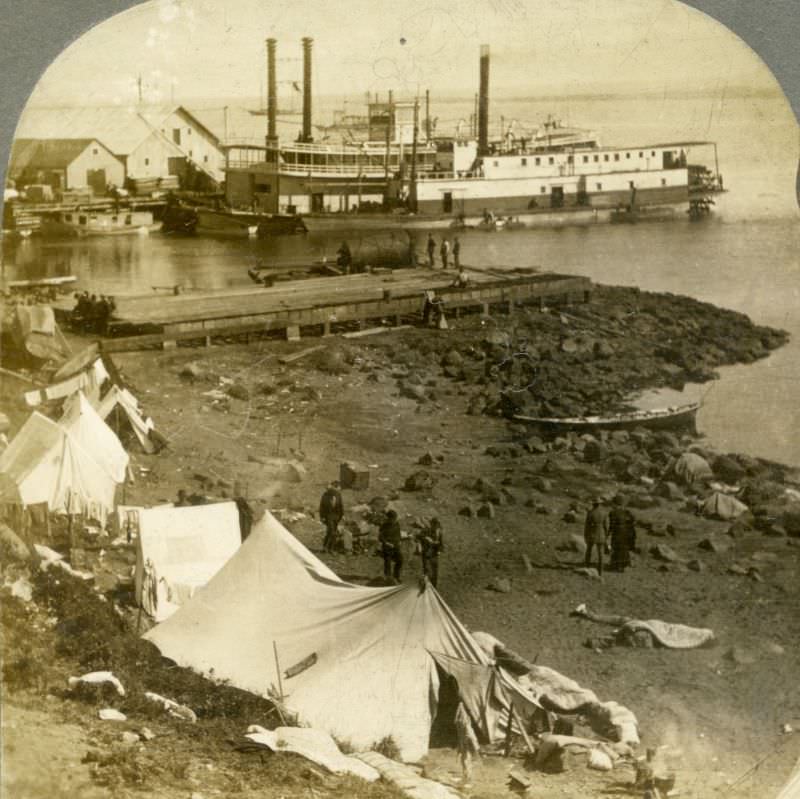 The Dora Bluhm docked at the Port of Saint Michaels, Alaska.