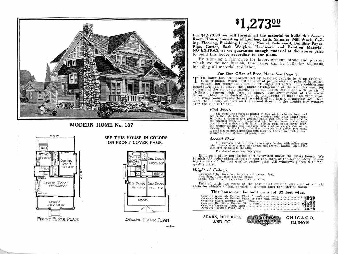 The History of Mail Order Houses Sold by Sears in the Early 20th Century