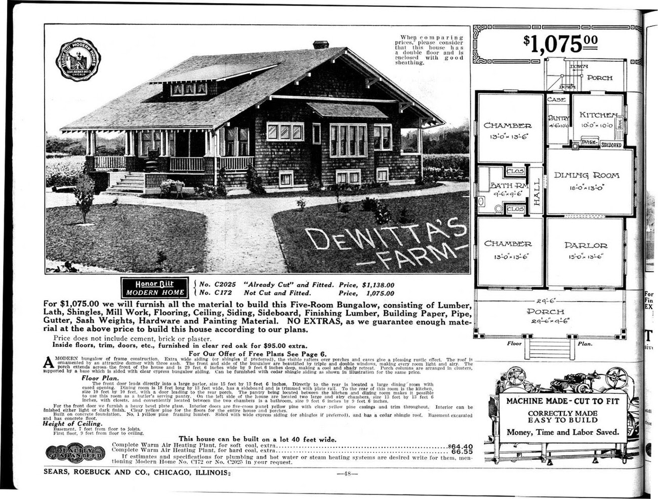 The History of Mail Order Houses Sold by Sears in the Early 20th Century