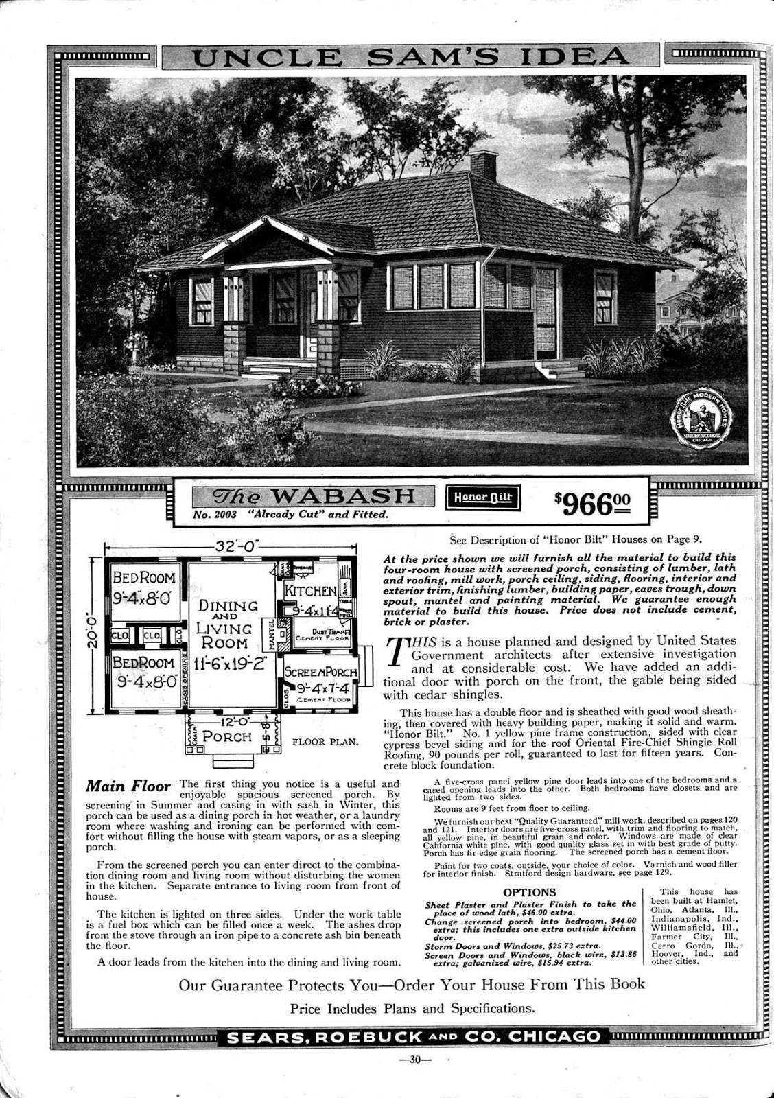 The History of Mail Order Houses Sold by Sears in the Early 20th Century