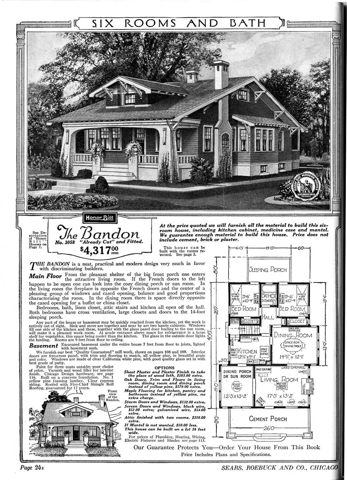 The History of Mail Order Houses Sold by Sears in the Early 20th Century