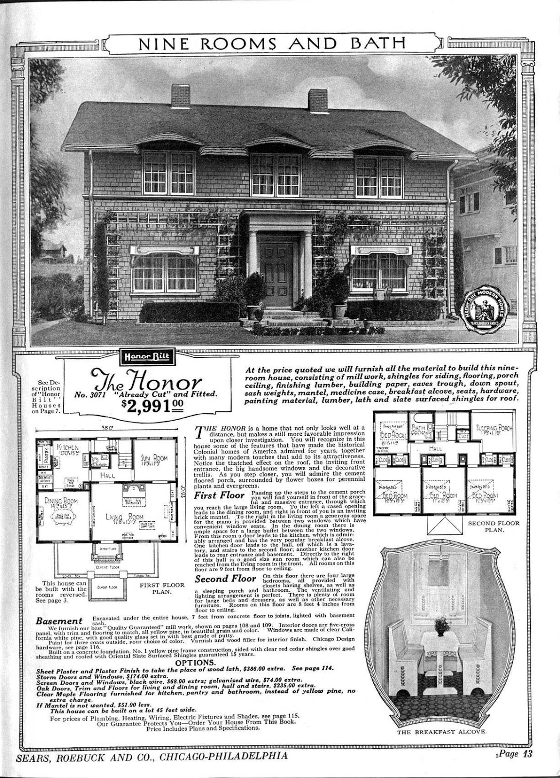 The History of Mail Order Houses Sold by Sears in the Early 20th Century