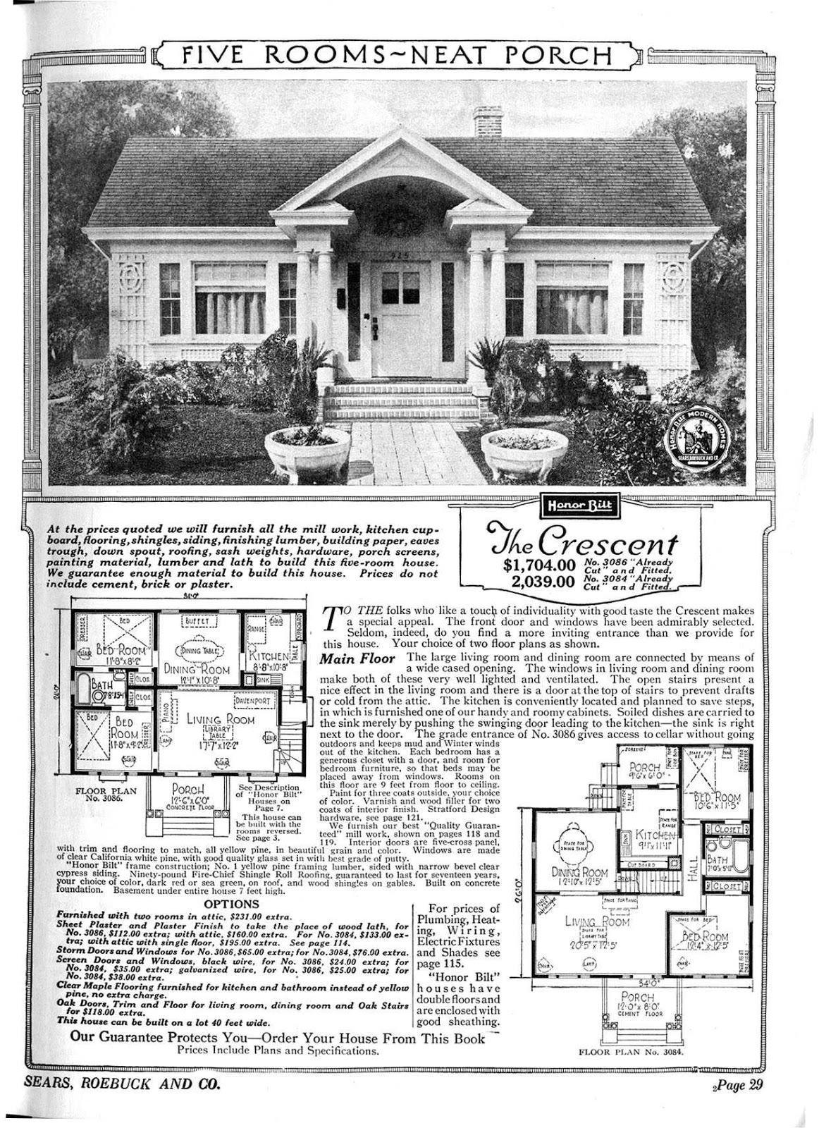 The History of Mail Order Houses Sold by Sears in the Early 20th Century