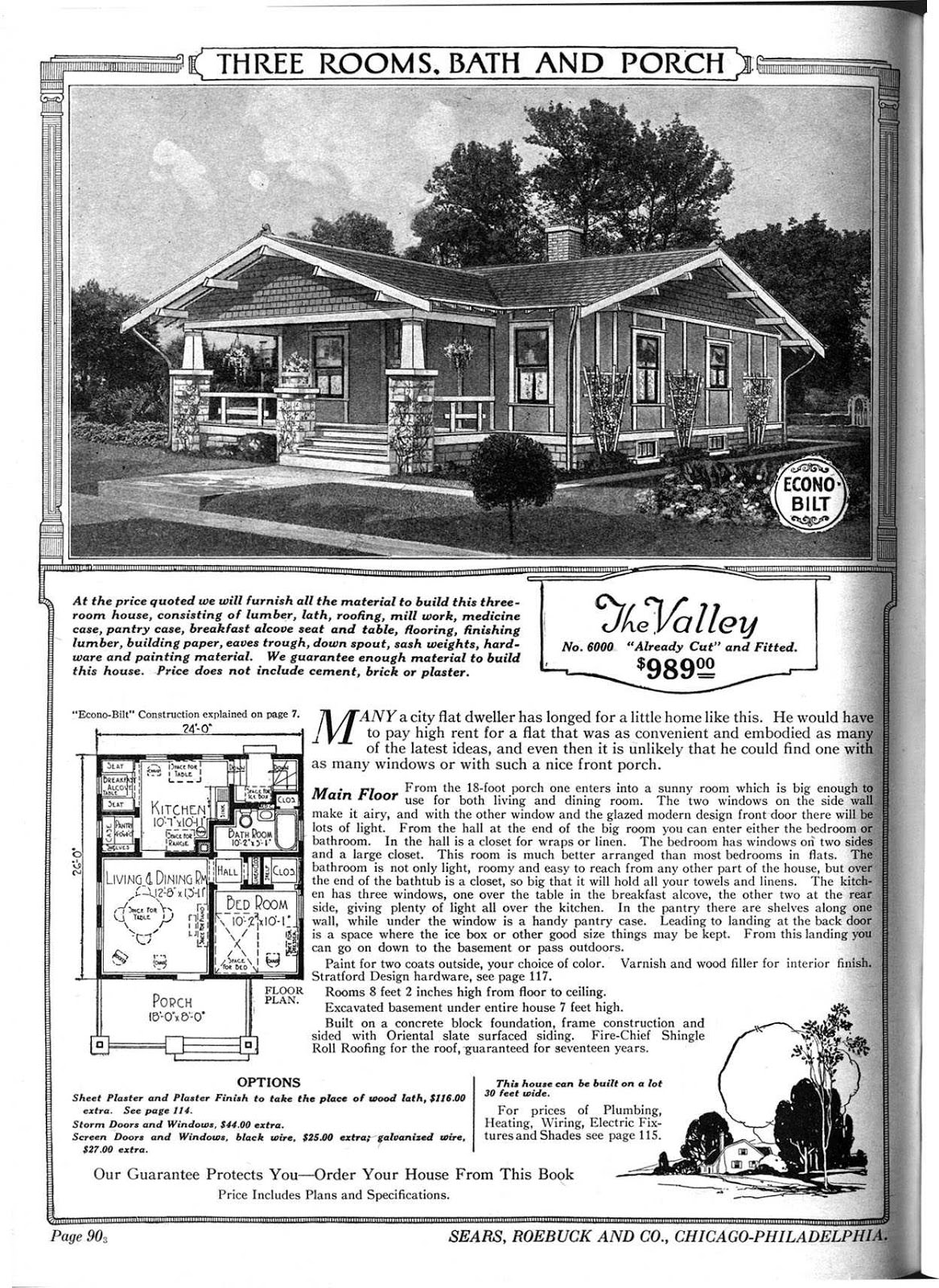 The History of Mail Order Houses Sold by Sears in the Early 20th Century