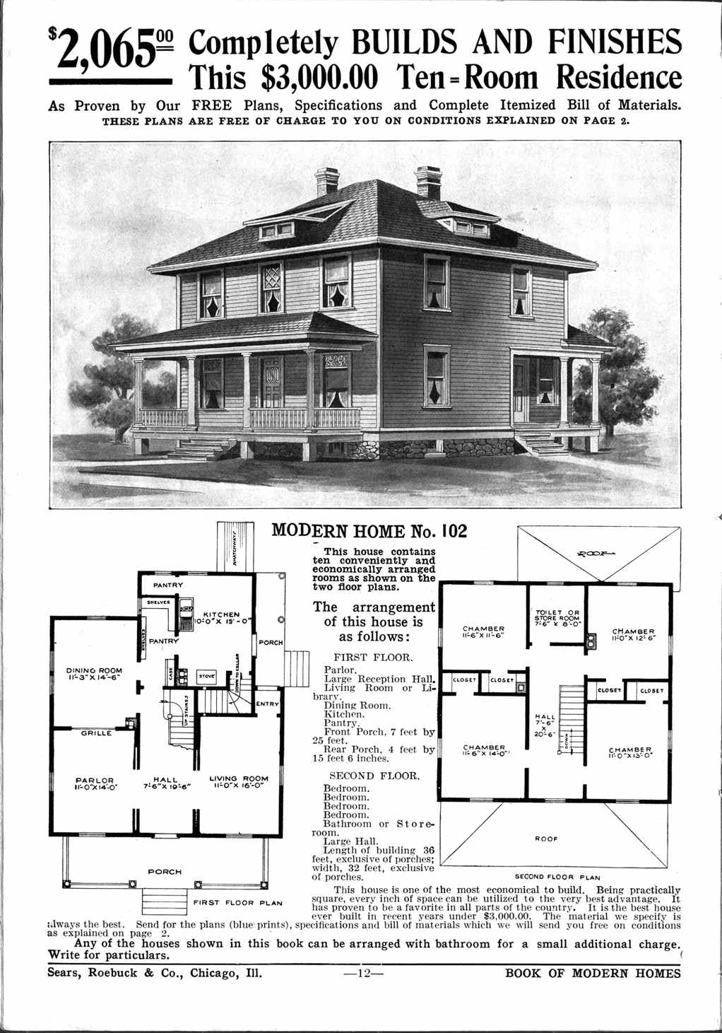 The History of Mail Order Houses Sold by Sears in the Early 20th Century