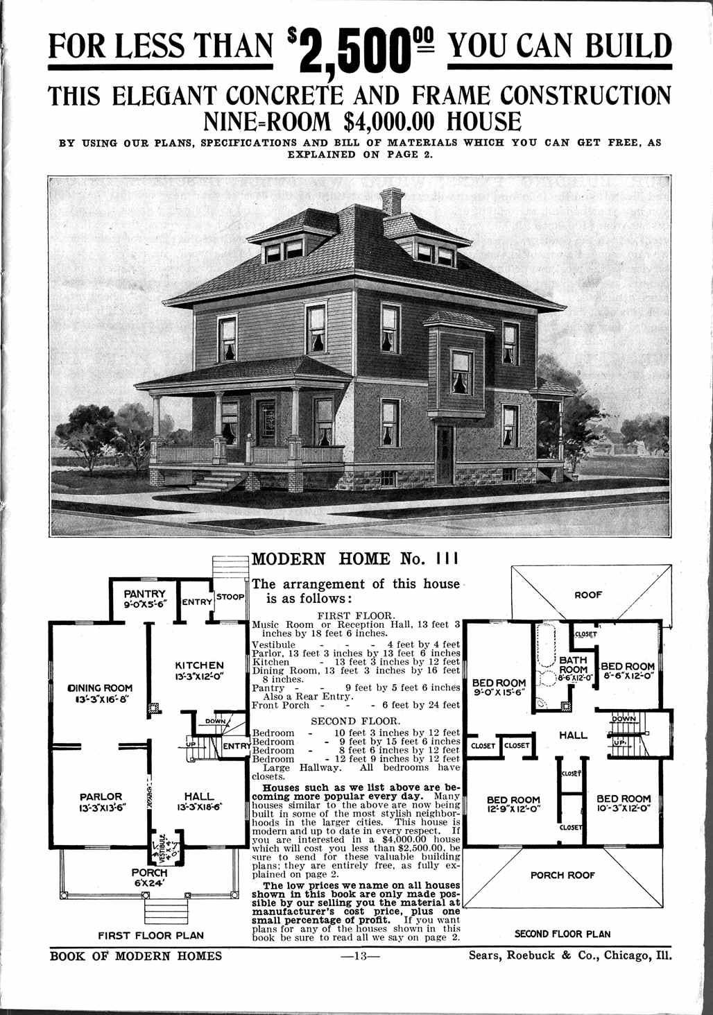 The History of Mail Order Houses Sold by Sears in the Early 20th Century