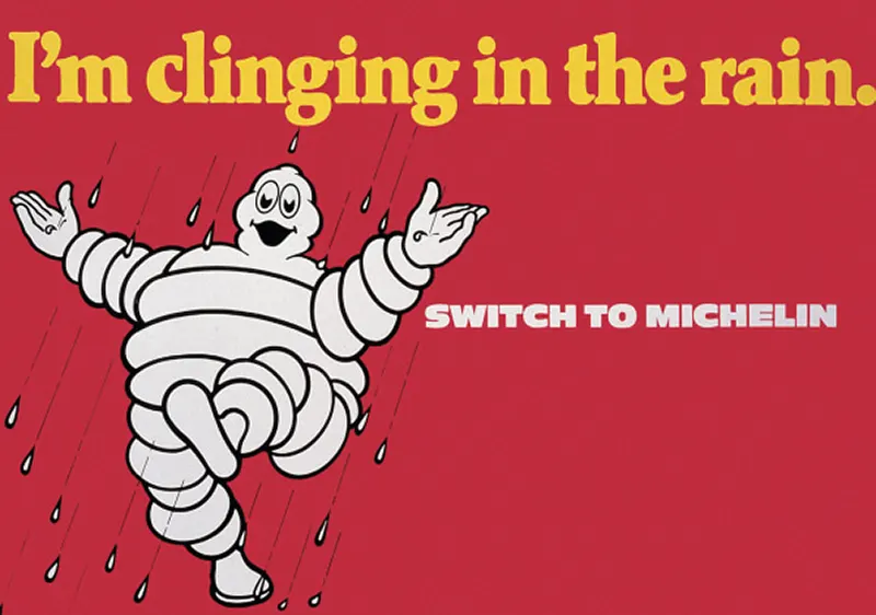 Rotund version of the Michelin Man, 1950s.