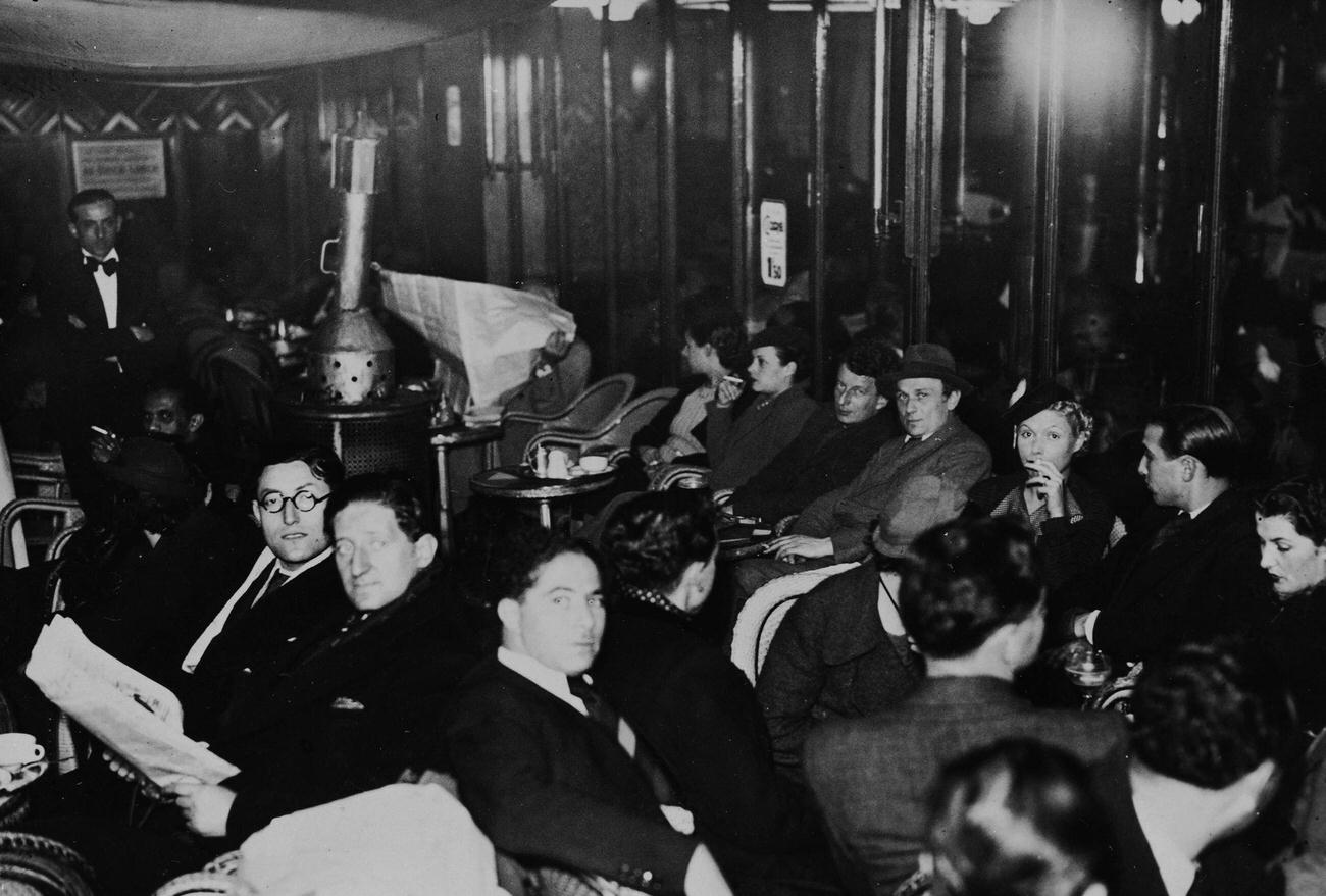 Cafe Capoulade, Boulevard Saint-Michel, Paris, 1920s