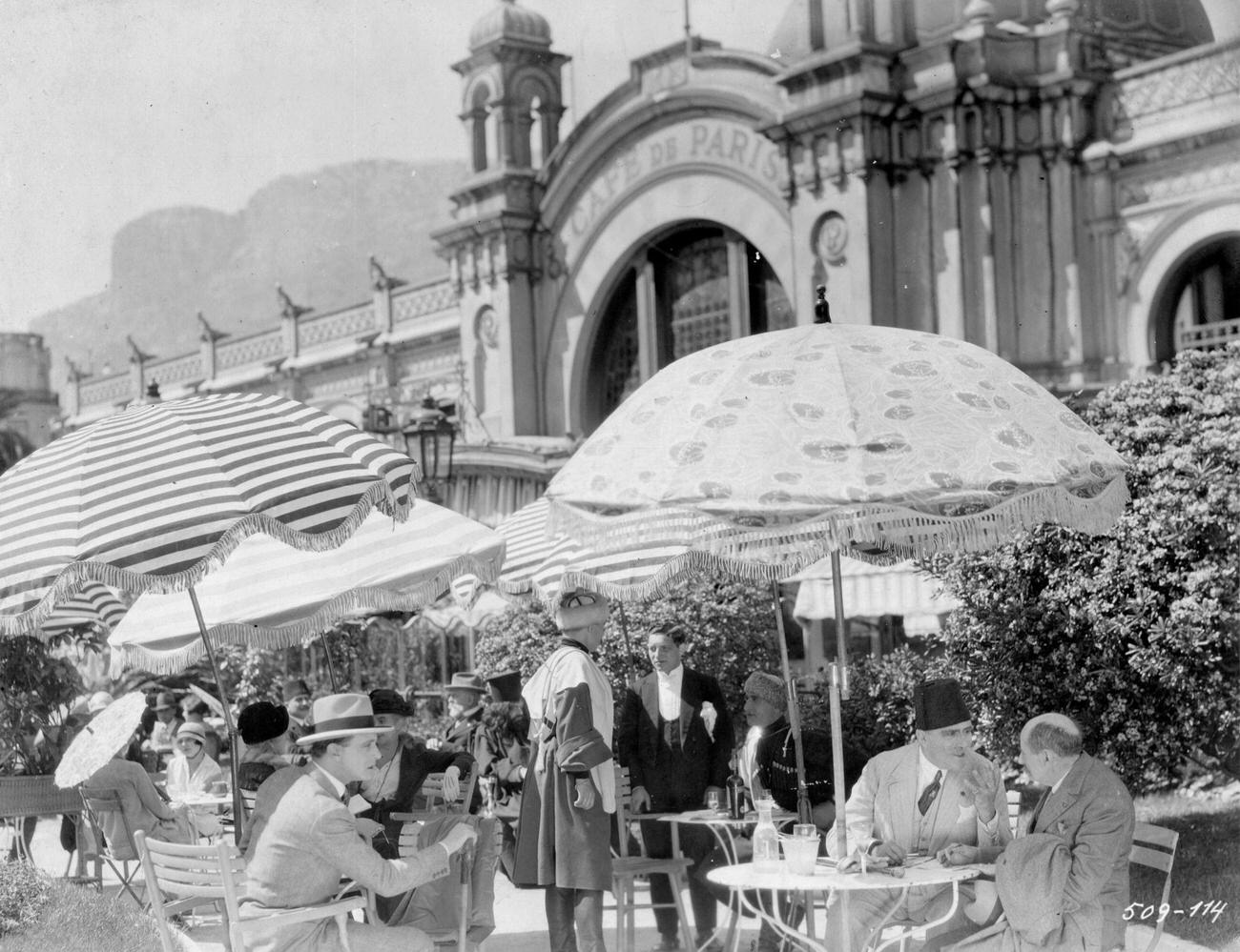 Scene from 'The Magician', Cafe De Paris, 1926