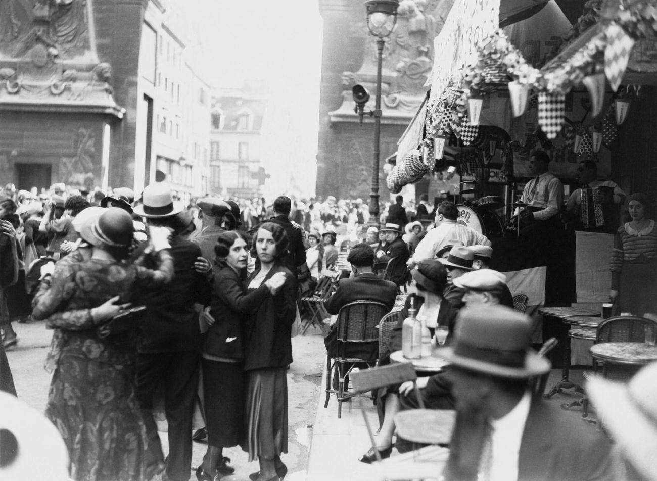 French National Holiday Celebration in Paris, 14 July 1930