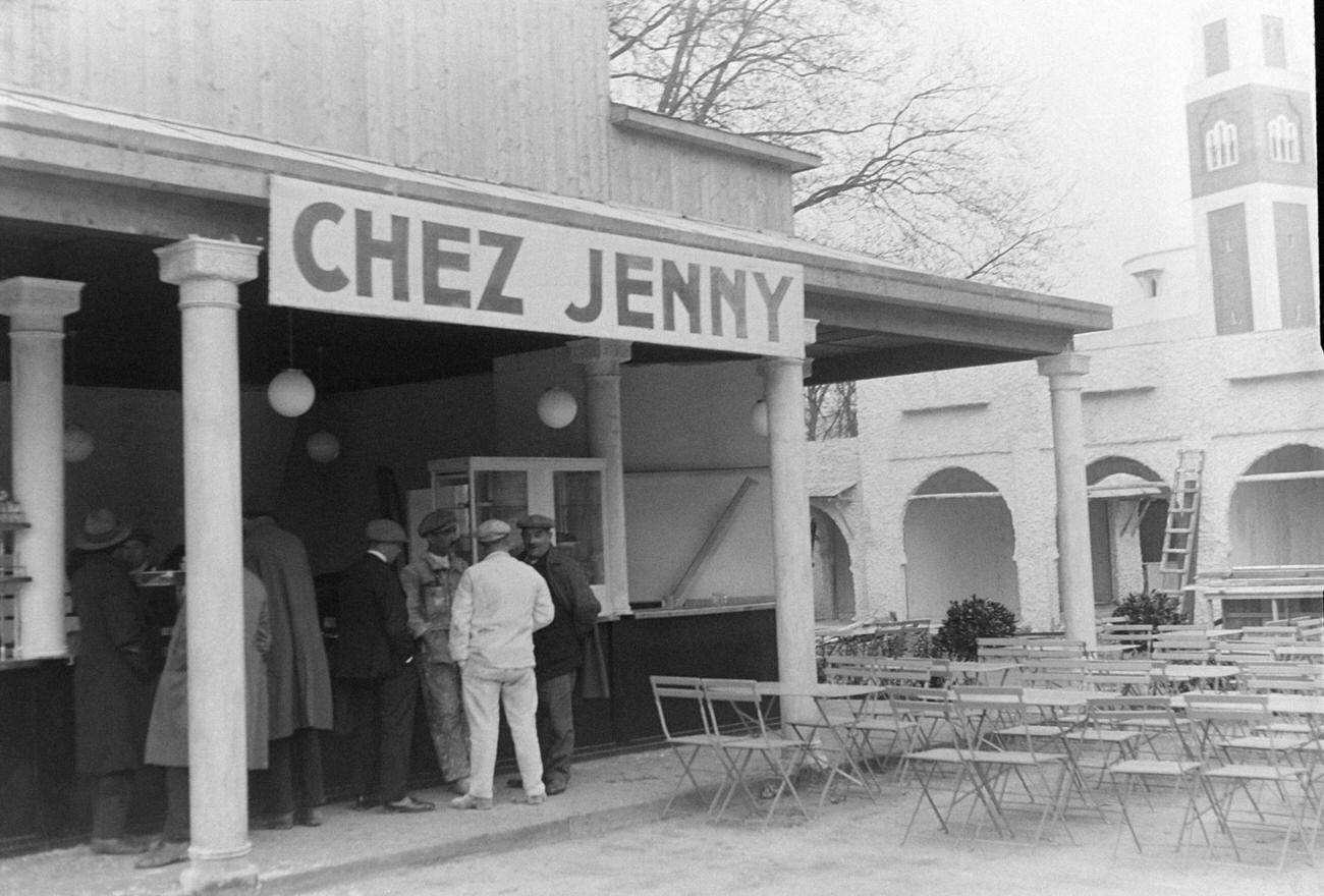 Cafe 'Chez Jenny' at the Colonial Exposition, Paris, 1931