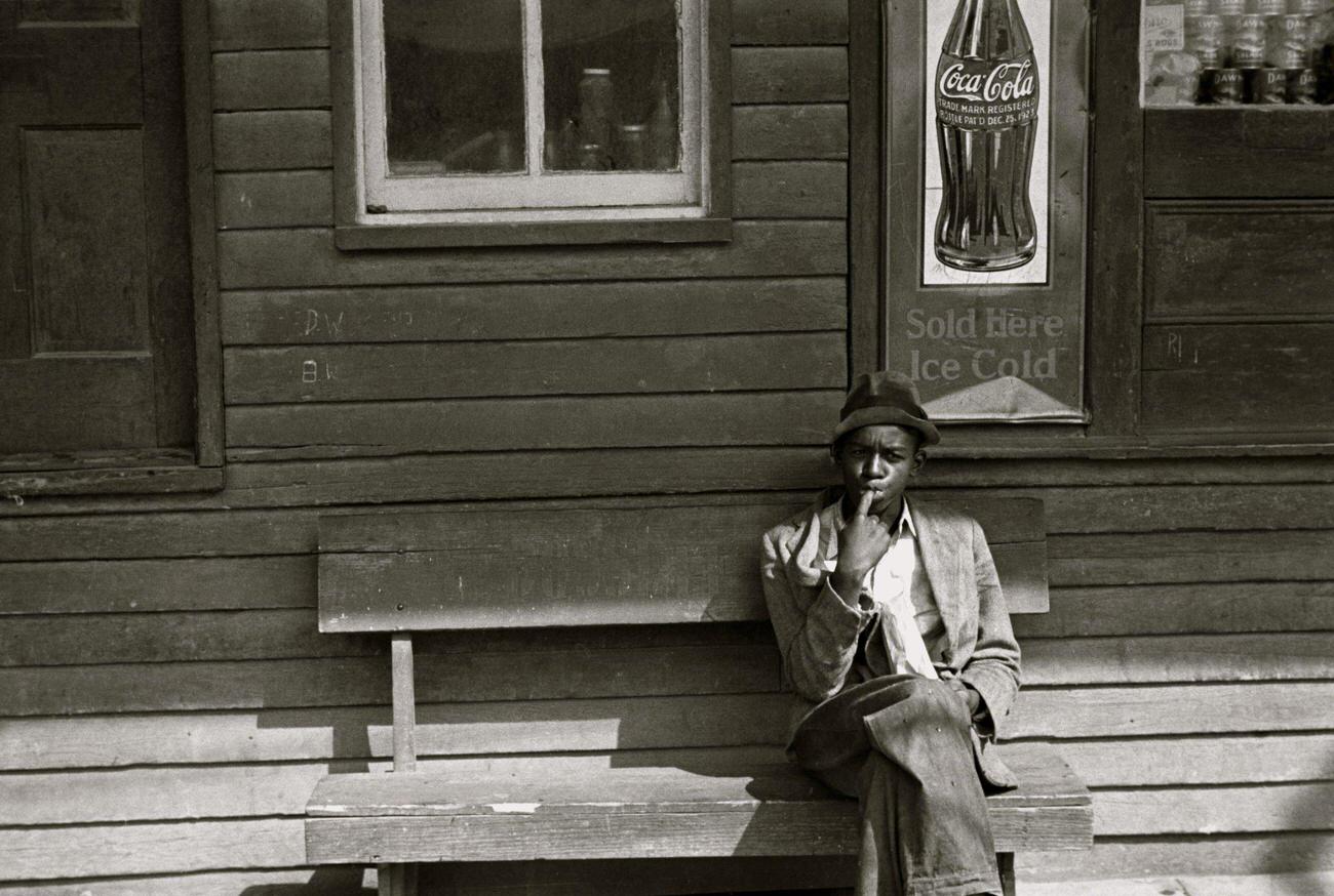African American resident of Smithland, Kentucky, circa 1935.