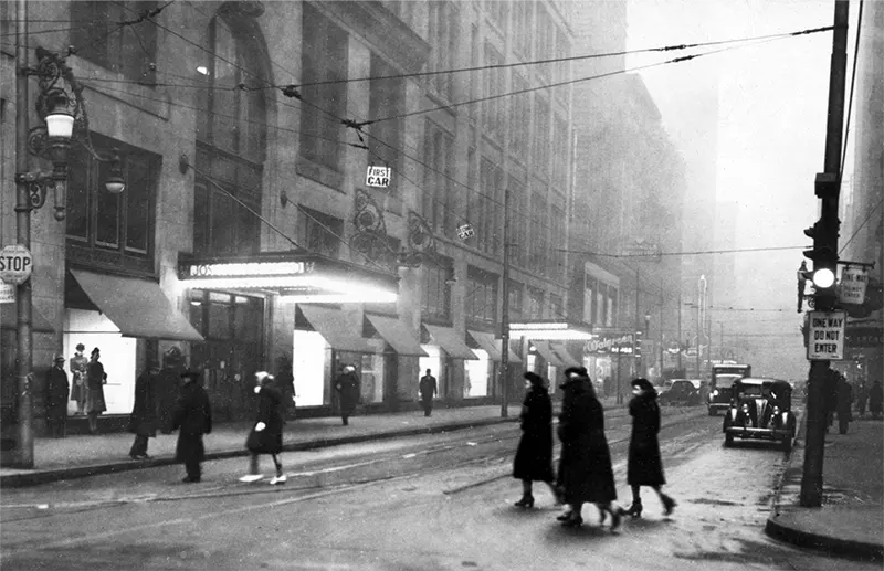 Glimpses into Pittsburgh's Smoky Skies and Everyday Lives in the 1940s and 1950s