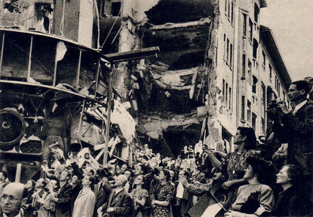 Liberation festivities in Prague, 1945.