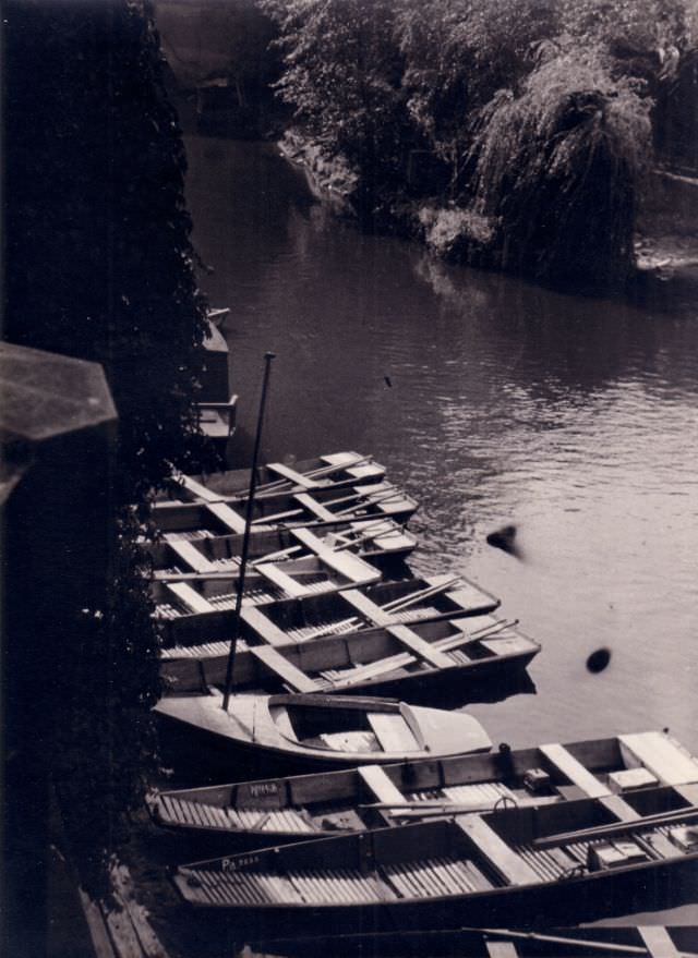 The Kampa area in Prague, 1945.