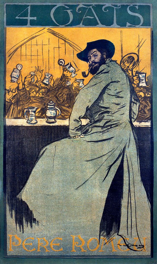 4 Gats, Pere Romeu, 1900