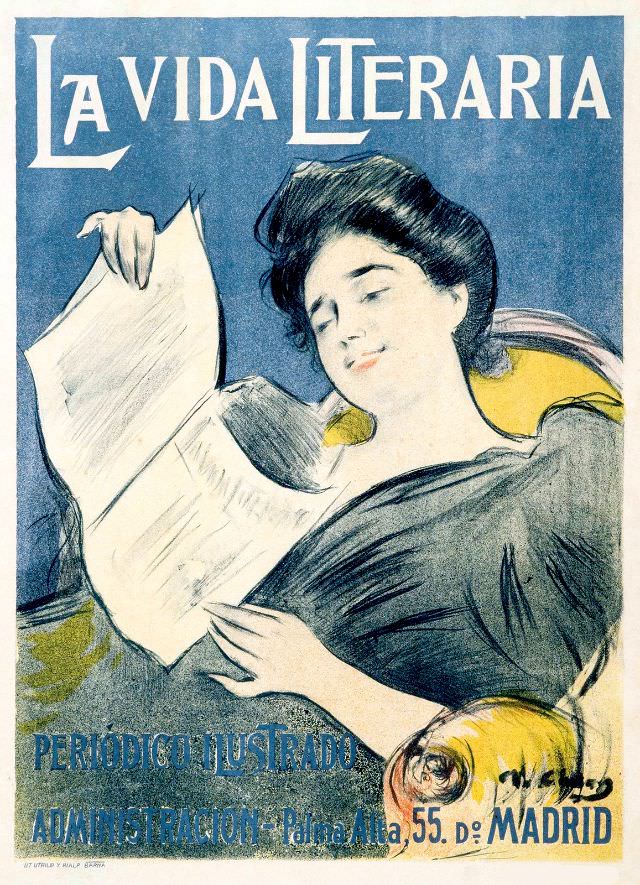 La vida literaria, Madrid, 1900