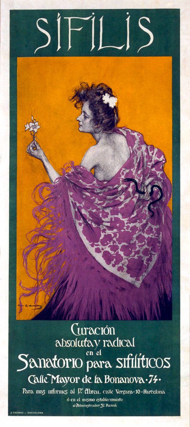 Sifilis, Curación absoluta y radical, 1900